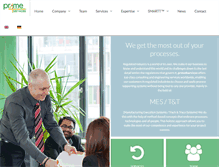 Tablet Screenshot of prime4services.com